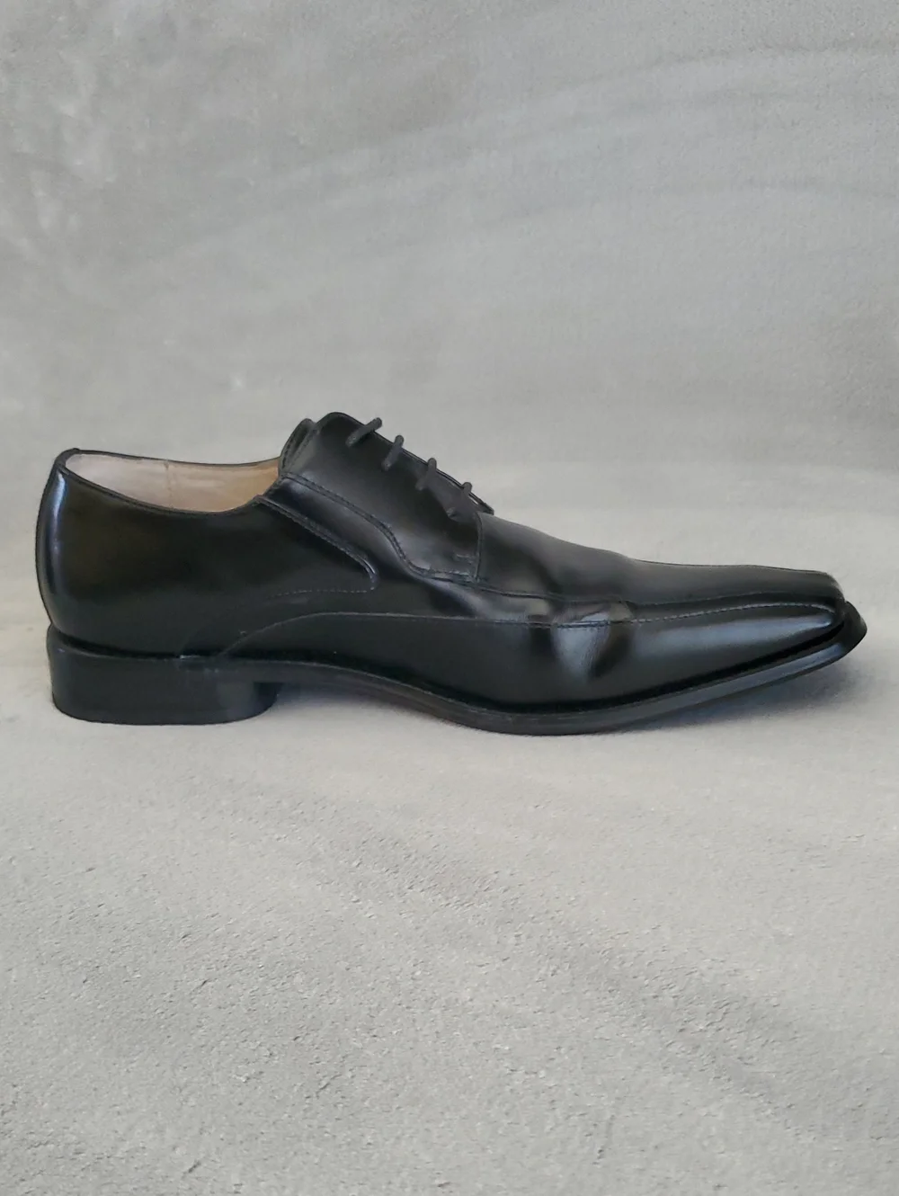 STACY ADAMS Black Leather Lace-Up Dress Shoes MEN'S SIZE: 9.5M